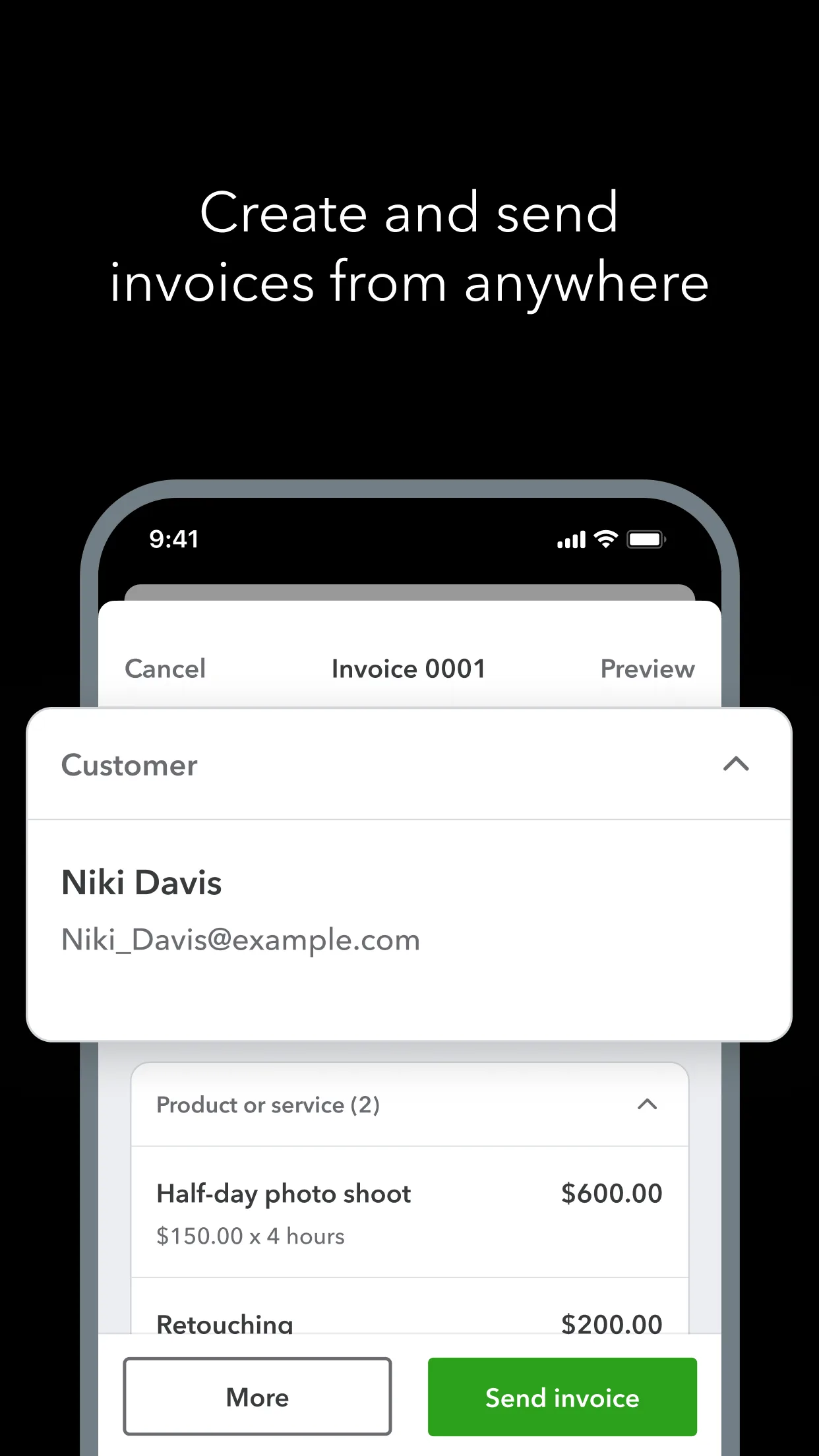 QuickBooks Online Invoicing